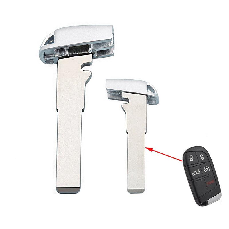 10pcs Remote Car Key Small Blade Replacement Blank for Chrysler 300C Dodge Journey Fiat Freemont Jeep Grand Cherokee Smart Fob