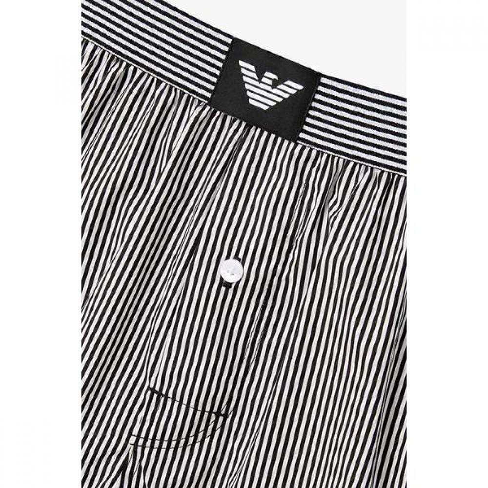 Emporio Armani Men S Trunk 2 Set With Stripe Eagle Patch  0816112086  0816112091
