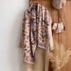 Scarf shawl high-end imitation cashmere scarf women's winter warm travel ethnic style shawl