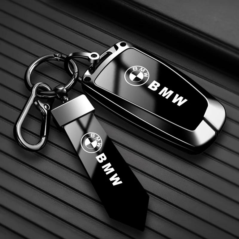 BAGG9 Car Sticker Alloy Car Key Case Cover keyless Bag For BMW 1 3 5 7 Series X1 X3 X4 X5 X6 F10 F20 F30 F25 F31 M3 F34 F11 F15 F16 Ac