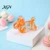 Soft Rubber Toy Squeeze Silicone Balloon Dog Shape Stress Relief Non-toxic Slow Rebound Portable Fidget for Kids And