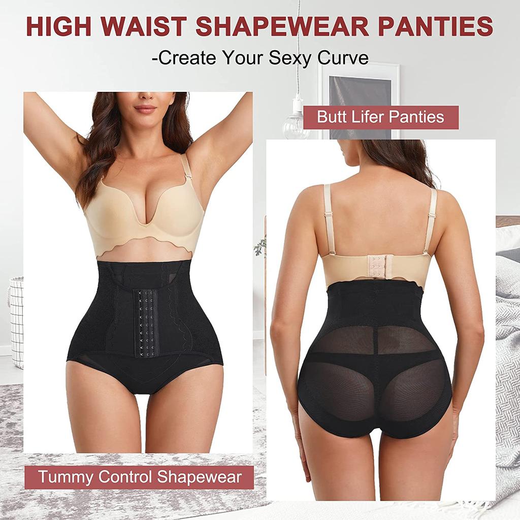 Tummy Shaper for Women Butt Lifter Shapewear High Waist Trainer Panties Body Shaper Corset Compression Underwear