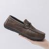 Shoes Men'S One Pedal Doudou Loafers Casual Dress British Breathable Men'S Color Soft Bottom Trend Driving