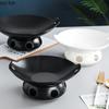 Ceramic Dinner Plate Heating Base Serving Plate Western Plates Candle Insulation Tableware Dry Pot Plates Candle Heater Bowl