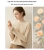 Women's First-Line Ready-to-Wear Slim-Fit Cashmere V-Neck Sweater, 2026 Autumn/Winter Collection, Seamless Wool Knit Pullover Base Layer.