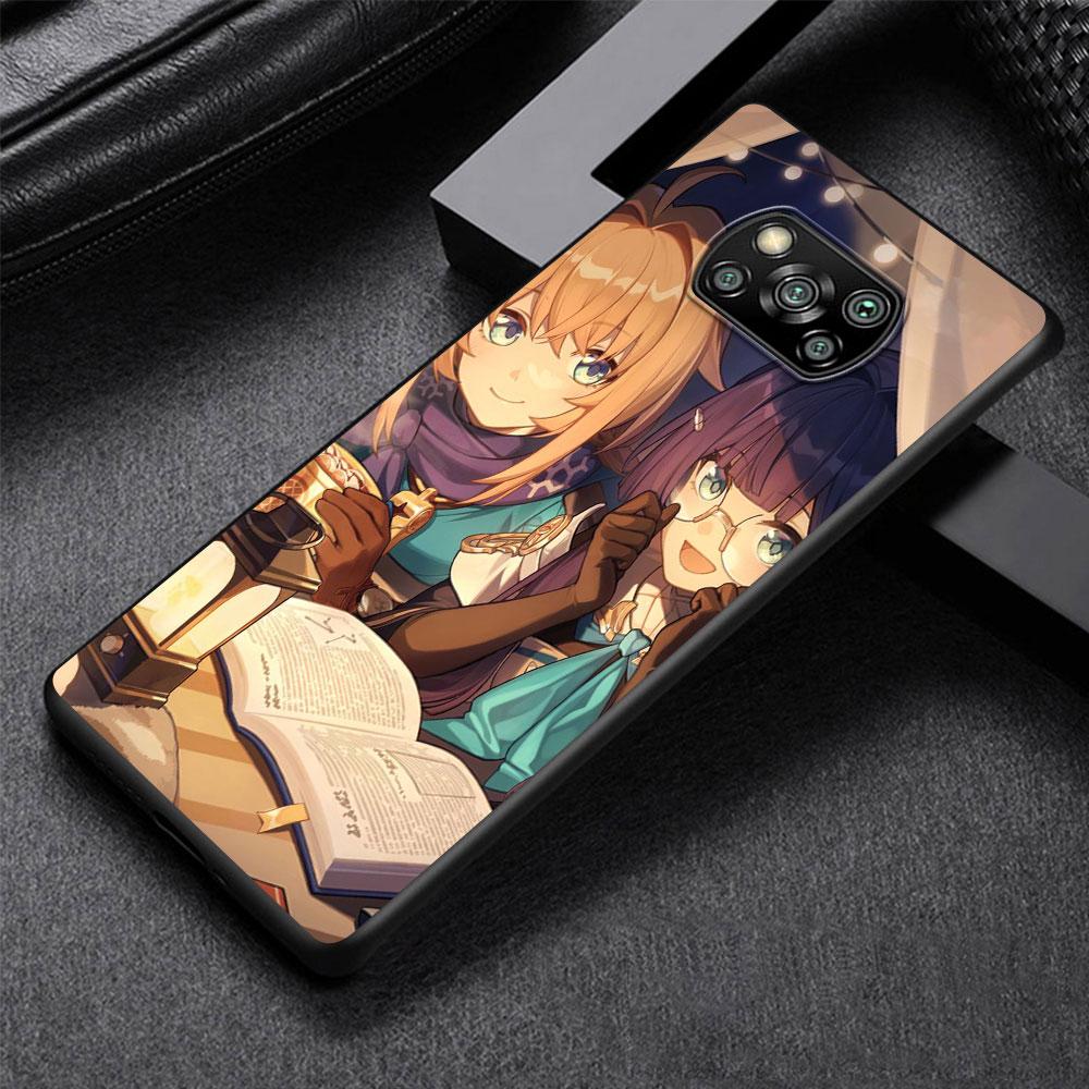 

Симпатичный чехол Star Rail для Xiaomi Poco X3 NFC X5 F3 M5s M4 M3 M2 Pro, черный чехол из ТПУ для мобильного телефона, мягкий бампер Xiaomi Poco F3