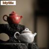 120ml Wabi Sabi Style Powder Yin Teapot Handmade Tea Infuser Pot Household Tea Maker Kettle With Ball Hole For Tea Gift Supplies