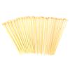 36pcs Knitting Needle Bleached Bamboo Single Tip Crochet for Sewing Clothes Shoes Gloves
