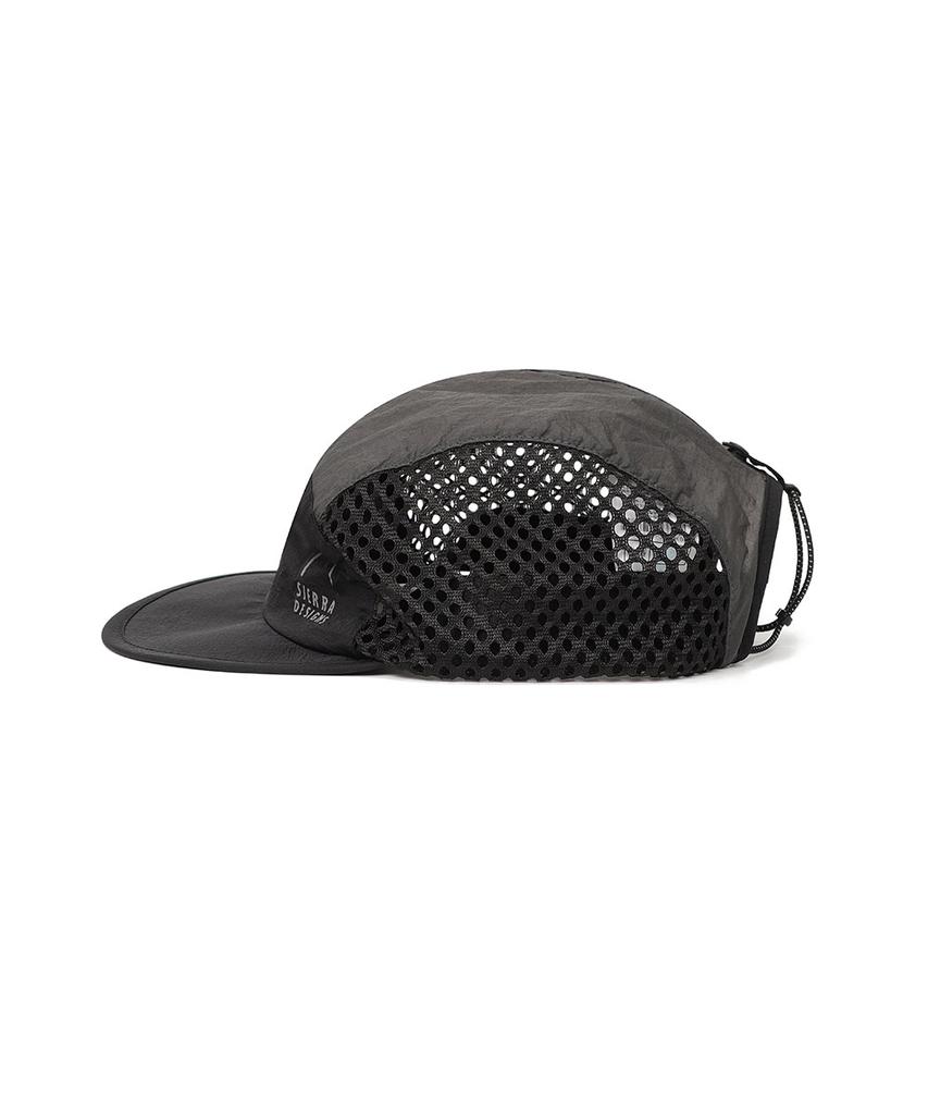 SIERRA DESIGNS Flashlight Lightweight Half Mesh Cap Black