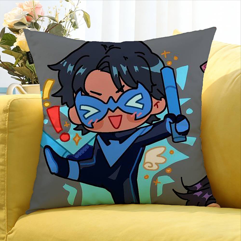 For Cool D-Dick Grayson Various Sizes Square Pillow Case For Car Home Bedchamber Decor