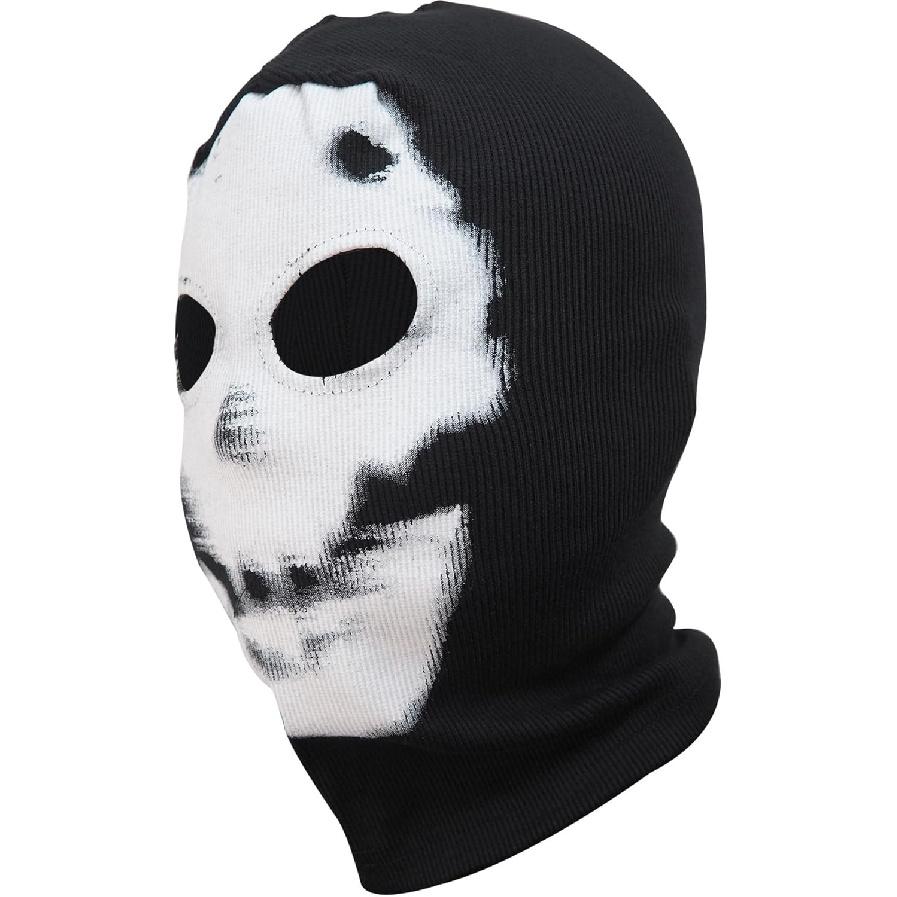 Balaclava Scary Skeleton Skull Ski Mask for Cosplay, Halloween, Sports, Style-B