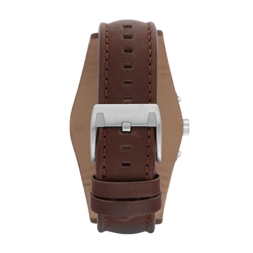 Fossil Men's Coachman CH2891 Brown Leather Japanese Quartz Fashion Watch