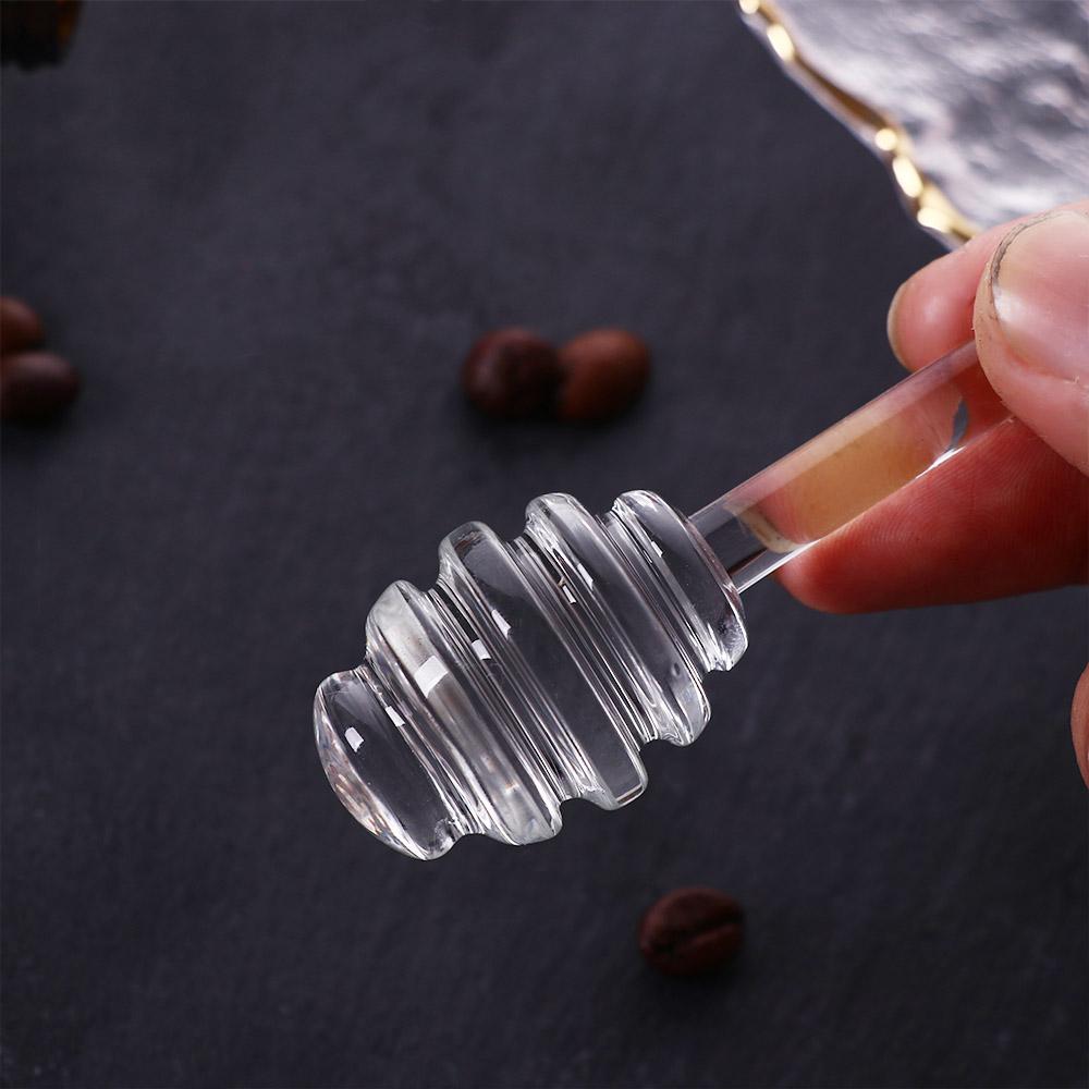 Kitchen Cooking Drizzler Comb Dispenser Spoon Stirrer Honey Dipper Mixing Stick