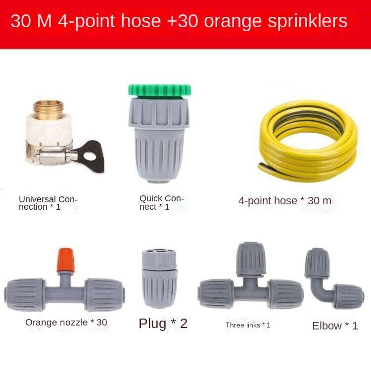 

Распылительные форсунки, автоматический полив цветов, распыление для орошения сельскохозяйственных теплиц, распыление для ограждений строительных площадок, система охлаждения и удаления пыли