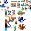 Authentic Octonauts Captain Barnacles Peso Kwazii Plush Figurines Boys Gift Set