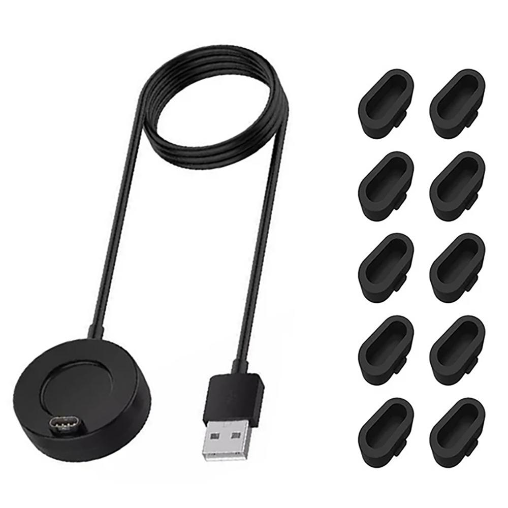 1M Nabíječka pro hodinky Garmin Fenix 7X 7 7S 6 6S 6X Pro 5 5S 5X Plus Epix Gen 2 955 945 935 255 Nabíjecí USB kabel Krytka konektoru Pouzdro