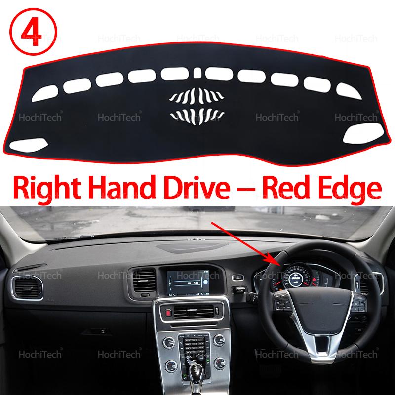 

Dashboard Cover Pad Car Liner Anti-UV Mat Sunshade Dashmat Carpet Dash for VOLVO S60 Second Generation T5 2011-2018 2015 2016