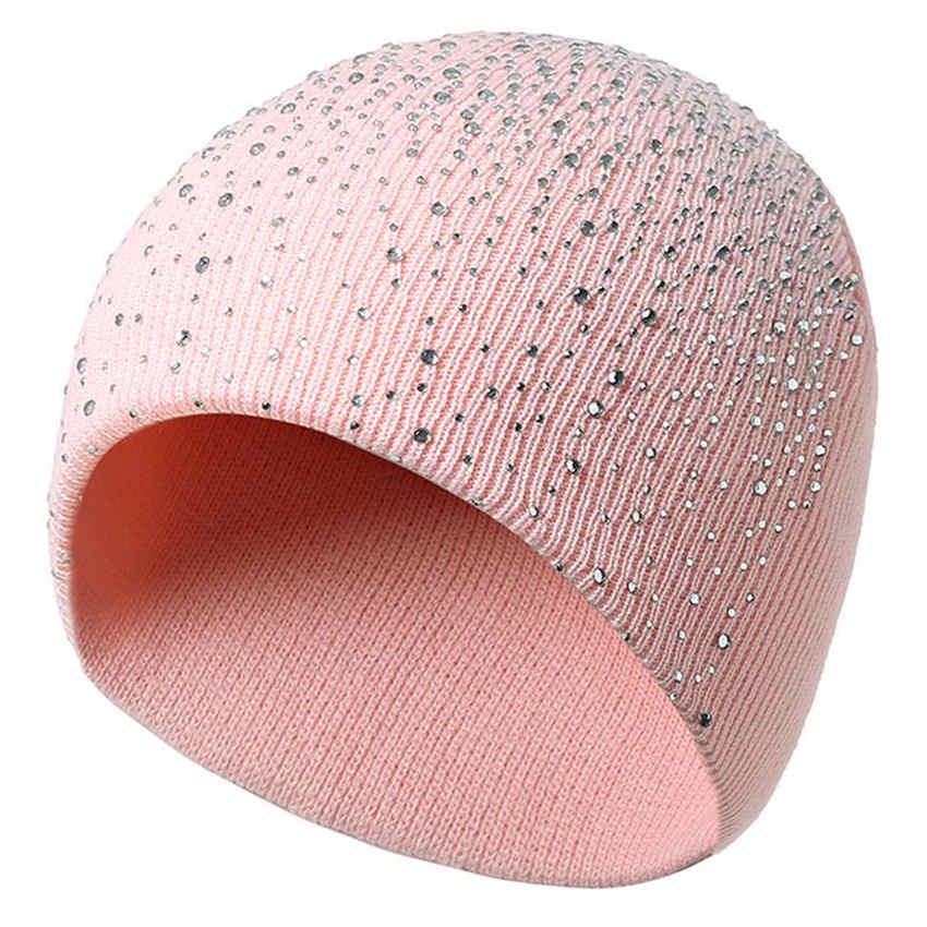 Men Women Baggy Warm Crochet Winter Wool Knit Ski Beanie Slouchy Caps Hat