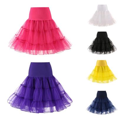 Dames Hoge Kwaliteit Hoge Taille Geplooide Korte Rok Volwassen Dansrok