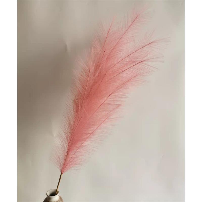1 pz Erba di Pampas Artificiale 120cm Grande Soffice Canna Finta Fiori Artificiali Decortivi Coda Erba Bouquet Boho Decorazione Casa Forniture Matrimonio Accessori
