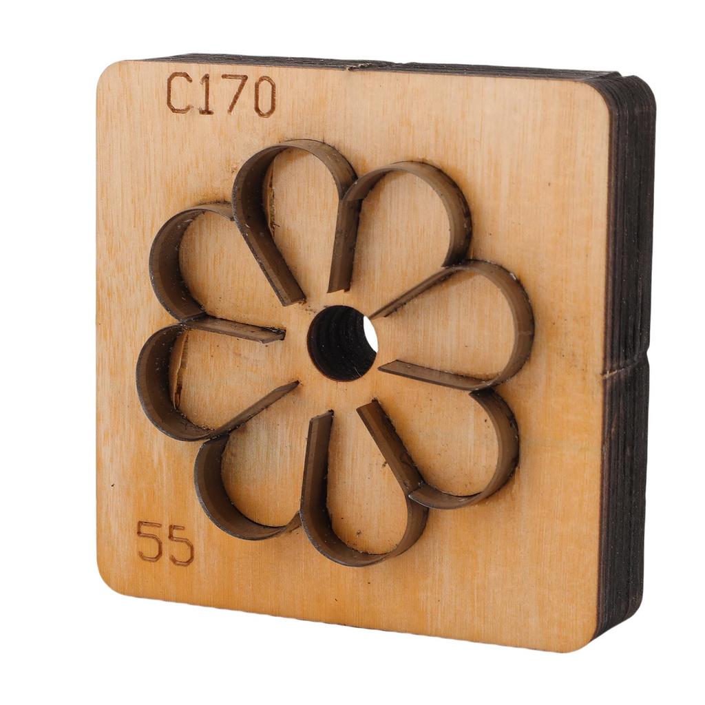 Leather Cutting Die Flower Shaped Metal Leathercraft Paper Art Cutter Punching Mold Crafting Tool