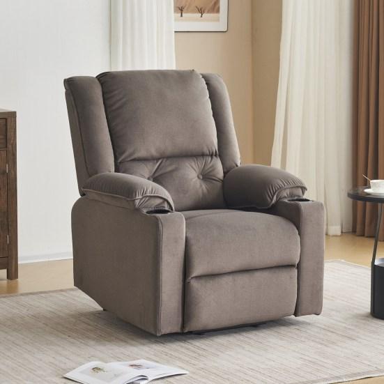 Sofa Chair Remote Control Heating Function Strong Load-bearing High Stability Ergonomic Design Massage Lounge Chair