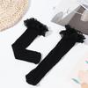 Maid Girl Gift Cosplay Costumes Accessories Lace Bow Socks Transparent Lolita Socks Knee High