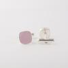 Rose Chalcedony Gemstone 925 Sterling Silver Handmade Jewelry Designer Cufflink 1" For Him CL-9-16