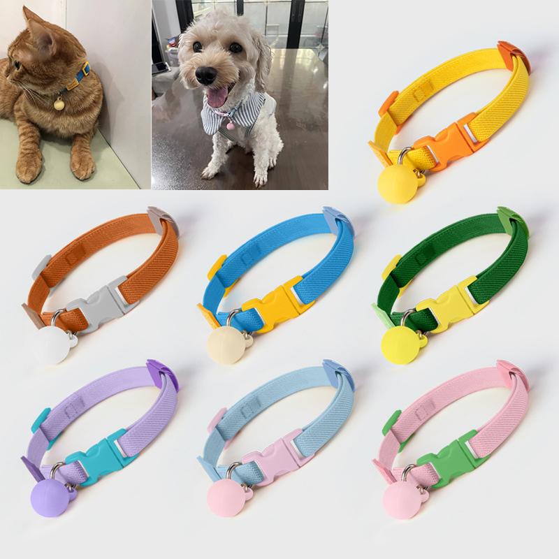 Reflective Cat Collar Adjustable Soft Pet Neckla Summer Fashion Acssory with Breakaway Clasp for Indoor Outdoor Cats