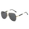 Women's Rimless Pilot Sunglasses - Stylish, Casual Driving Goggles