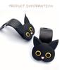 3D Katzen Cartoon Haken Auto Sitzhaken Für Kopfstütze Fahrzeug Tier Kopfstützen Haken Niedlicher Aufbewahrungshaken Für Taschen Kleiderhaken