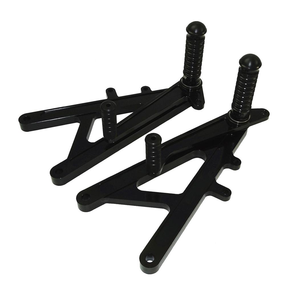 Honda RS125 GP / Moto3 NSF250R Raised Footpegs Rearset Assembly