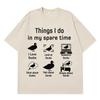 Funny Duck Meme Vintage Tshirt Men Women Luxury Casual Tshirt pure Cotton Fashion Pop music Streetwear Springsummer