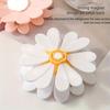 6pcs Daisy Petal Snack Sealing Clips 3D Magnetic Daisy Flower Shaped Plastic Food Clips for Chips Pet Food Kitchen Storage