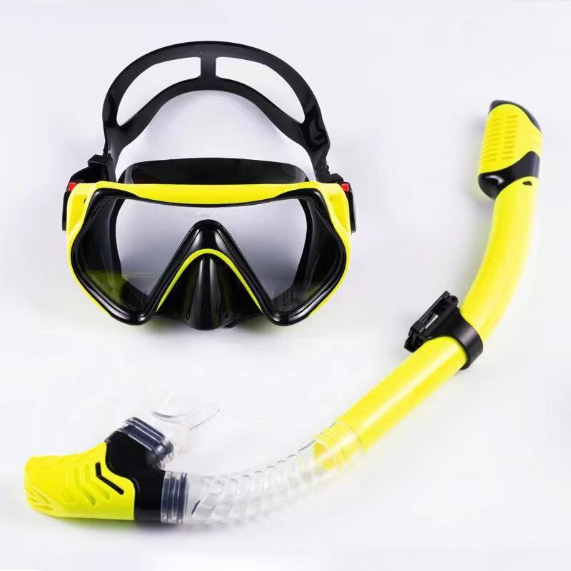 Snorkeling Set with Dive Mask and Dry Snorkel