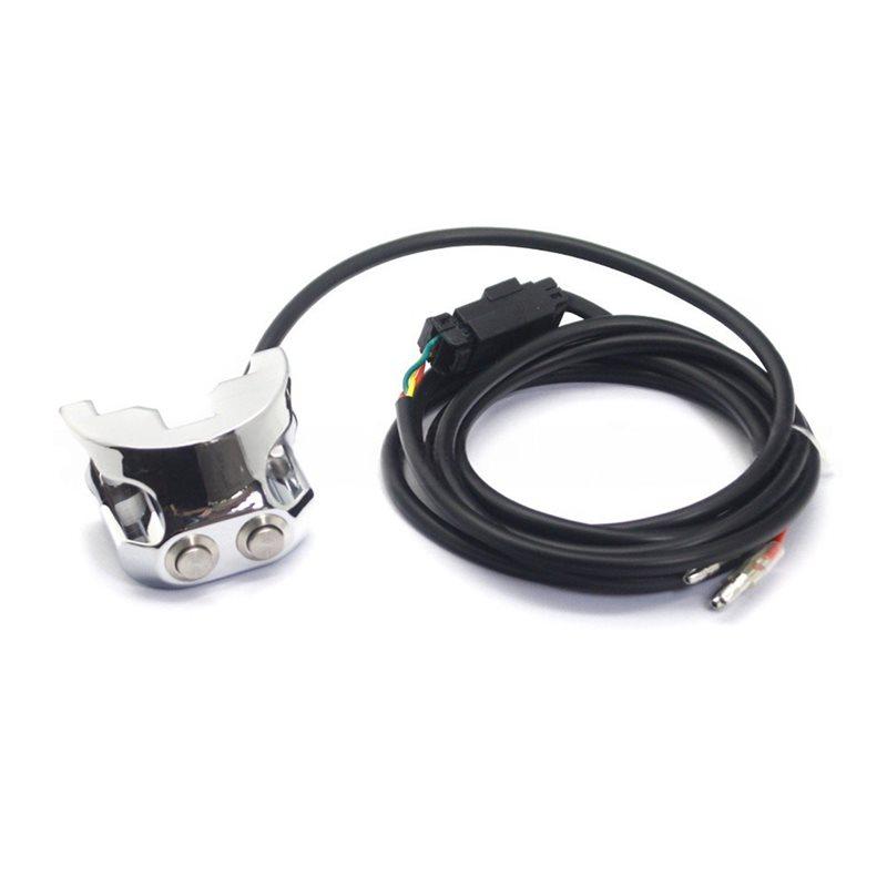 Air Ride Handle Bar 2 Button 3 Wire Controller Switch For Dyna Street Glide Sportster 883 AERO-A XL1200 V-Rod B
