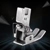 Industrial Flat Bed Sewing Machine Part Durable Steel Roller Presser Foot For Thick Fabric