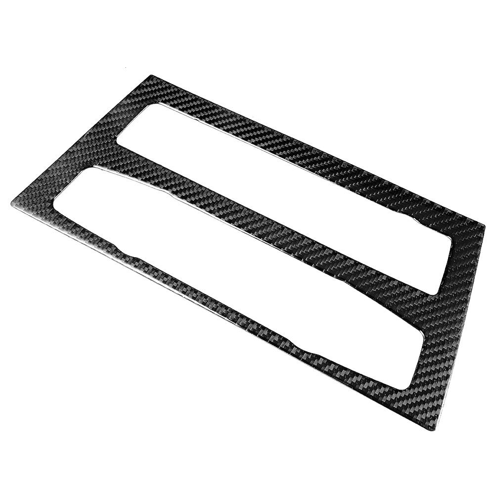 Carbon Fiber Air Conditioning CD Panel Trim Frame Decoration Fit for F25 X3 F26 X4