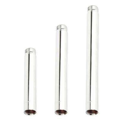 Adjustable Shower Arm Extension Stainless Steels Shower Extension Tube Lifting Rod Bathroom Accessory Easy To Install