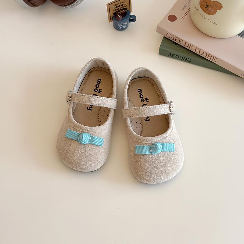 Kids Bow Decor Mary Jane Flat Shoes 21