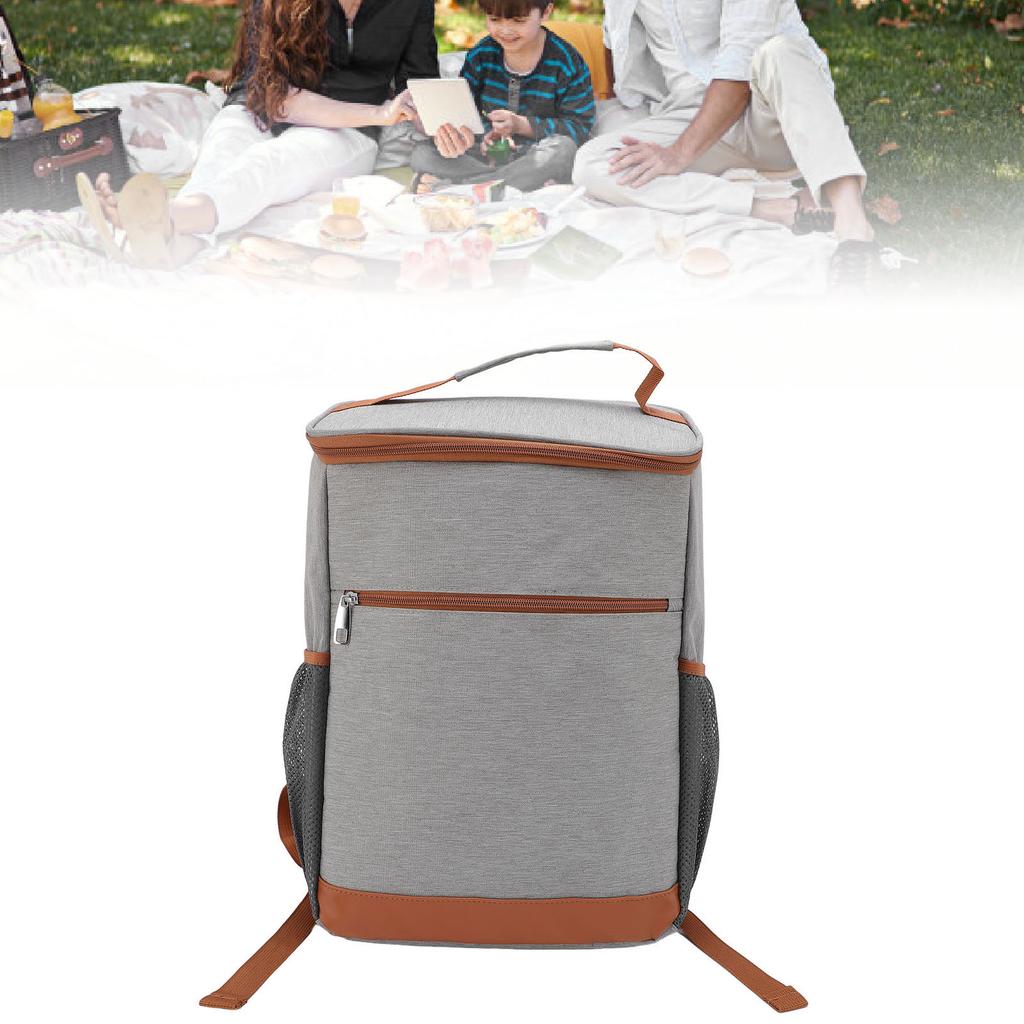 Insulated Backpack Large Capacity Leakproof Cooler Shoulder Bag for Outdoor Camping Beach Picnic