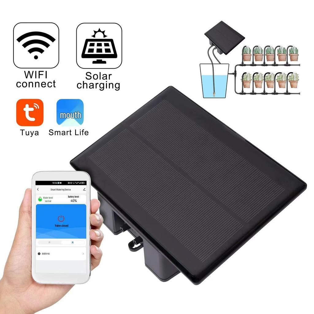 Smart WiFi Automatic Watering Timer - Mobile Remote Control for Home Gardens