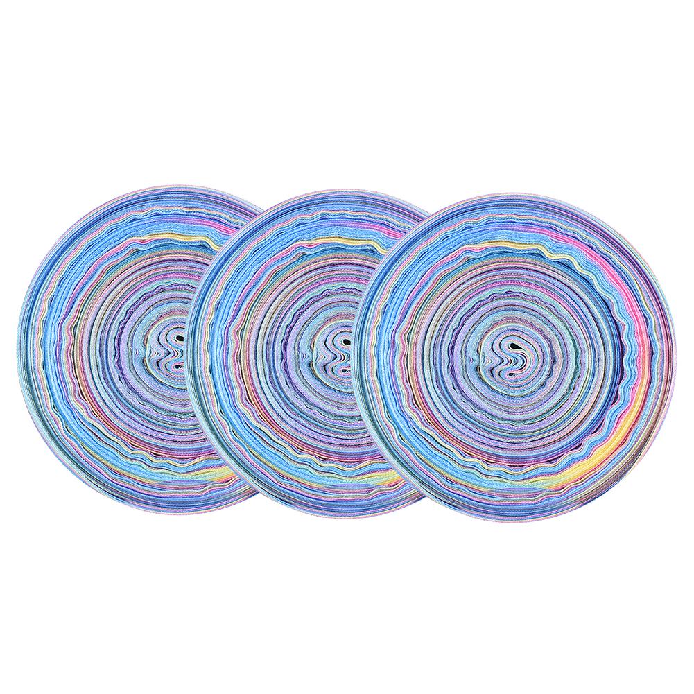 3pcs 25mm 10 Yard Ribbons for Gift Package Wrapping Hair Wedding Party Decoration