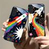 Premium Gehärtetes Glas Handyhülle Für Galaxy S20 S21 S22 S23 S24 S25 FE Ultra Plus Buntes Raketen- & Weltraum-Design