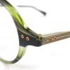 Pristine DITA Glasses ALATARA Aratara Marble Round Clear green mens DTX469 Used