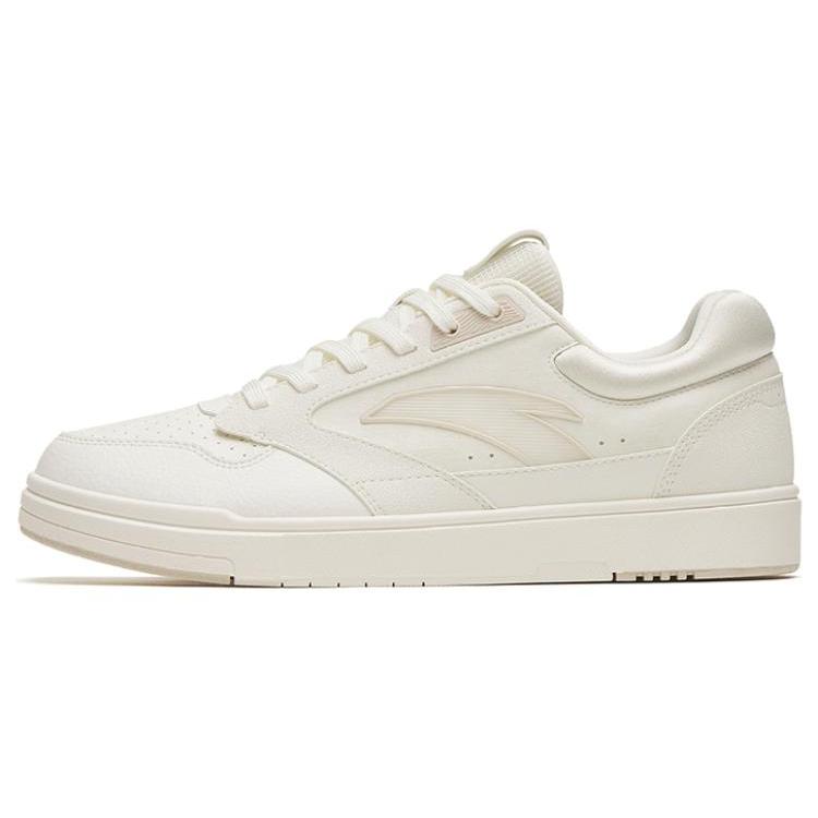 New Anta Anti Slip Wear Resistant Low Top Skateboard Shoes Men's White 112328018-1