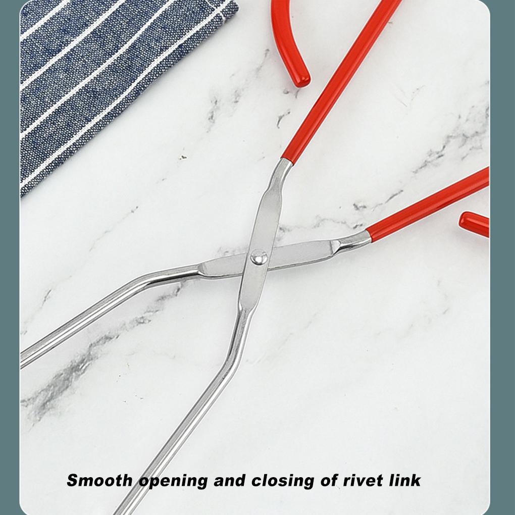 Food Clip Kitchen Tweezer Stainless Steel Long-lasting Multipurpose Non-stick Barbecue Accessories Chief Tongs