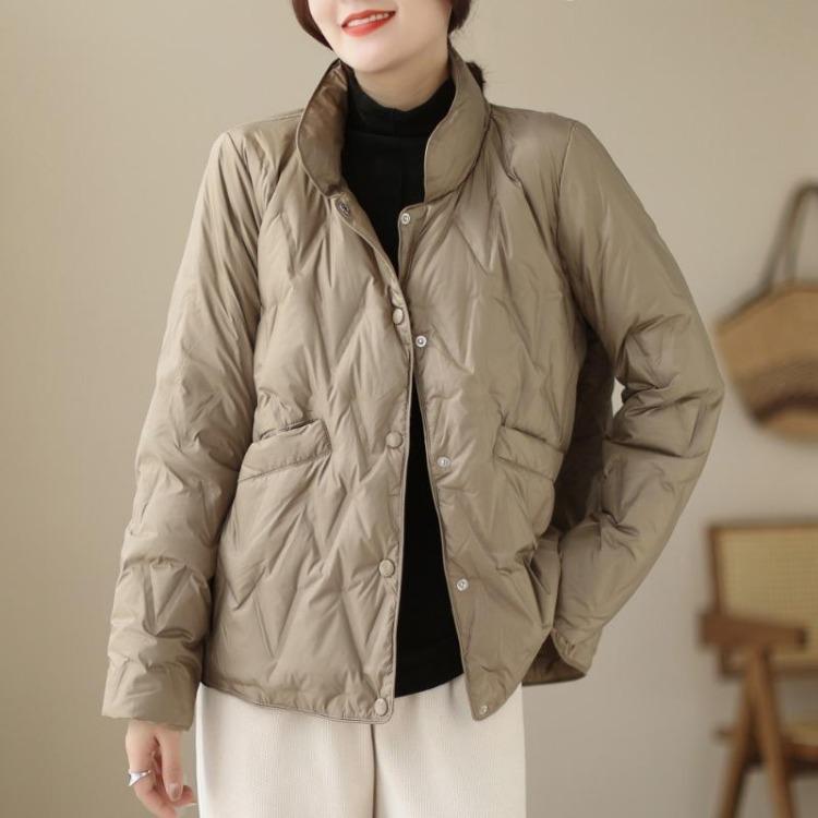

New Winter Women Plus Size Knitted Sweater Coat Loose Long Sleeve Solid Jacket Wadded Warm Outerwear M бежевый