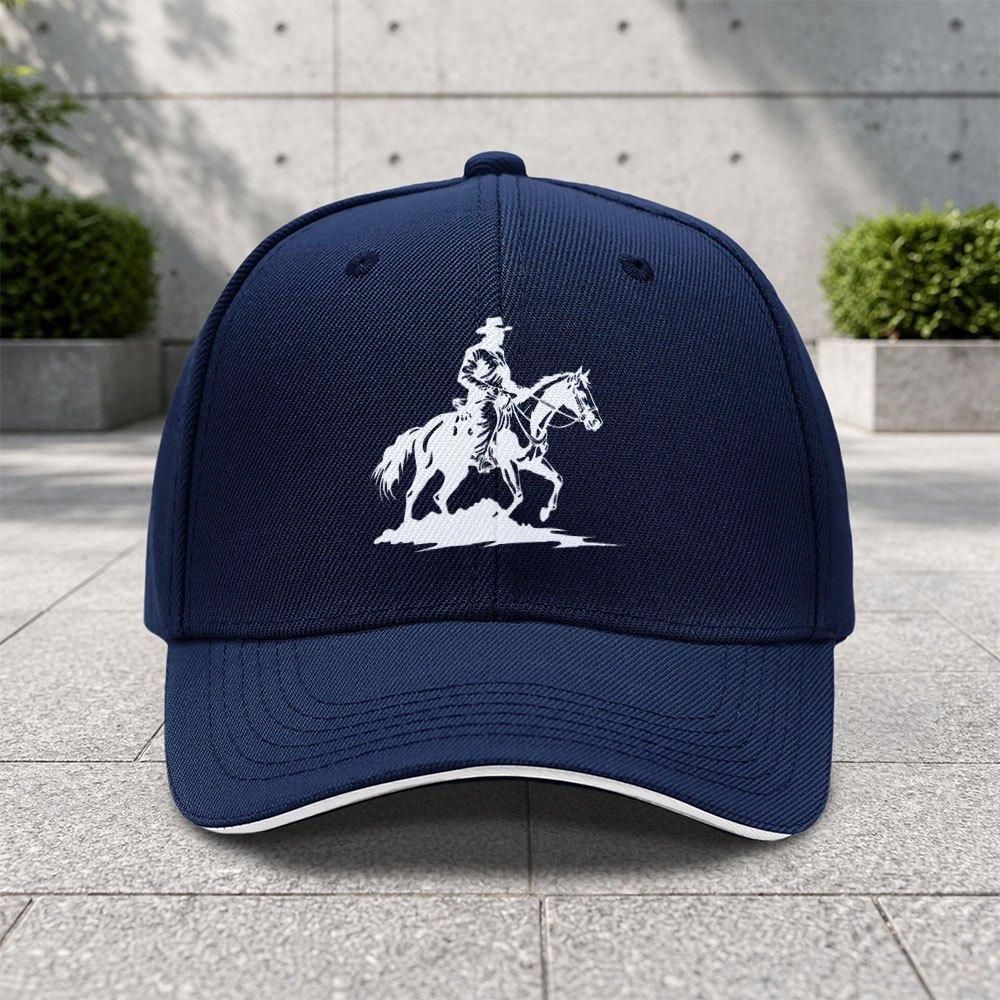 1 peça Chapéu de Baseball de Cowboy Ocidental Ajustável Chapéu de Bico de Pato Adequado Para Esportes ao Ar Livre Ciclismo Festivais de Música Presentes Leve