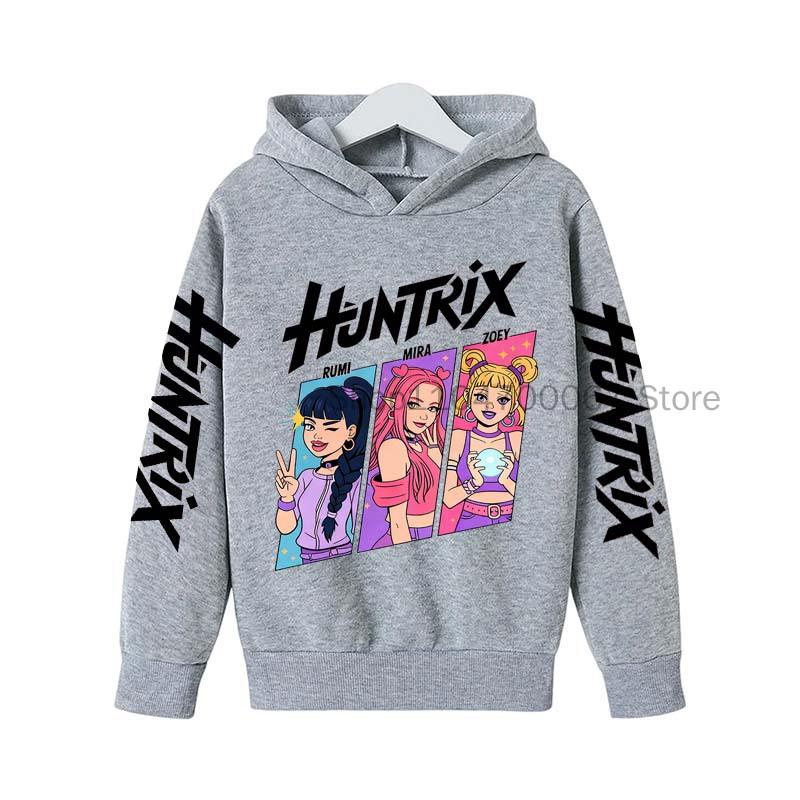 Hot Kpop Witch Hunt Children's Clothing Including Men's and Women's Spring and Autumn Hoodies and Fashionable Sweatshirts